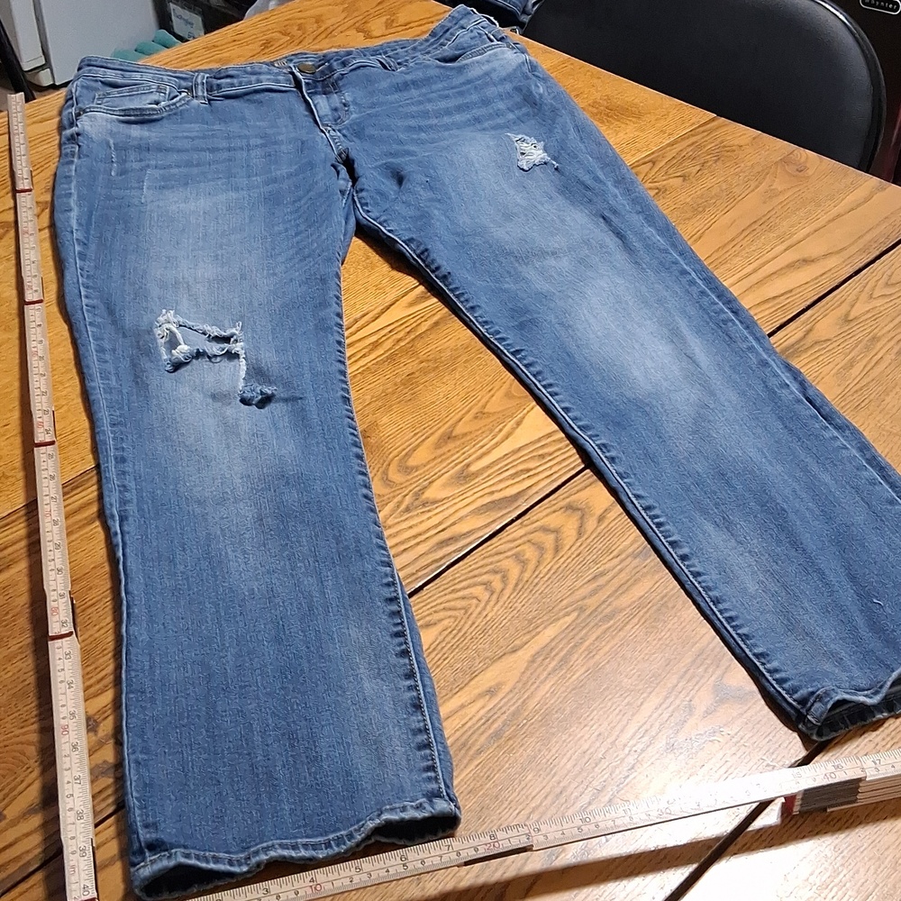 KUT FROM THE KLOTH Jeans Womens 16 BLUE Pants Used DENIM Preowned